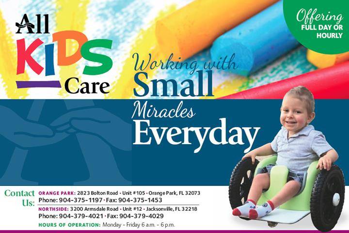 All Kids Care of North Jacksonville - PPEC | 3200 Armsdale Rd #12, Jacksonville, FL 32218, USA | Phone: (904) 379-4021