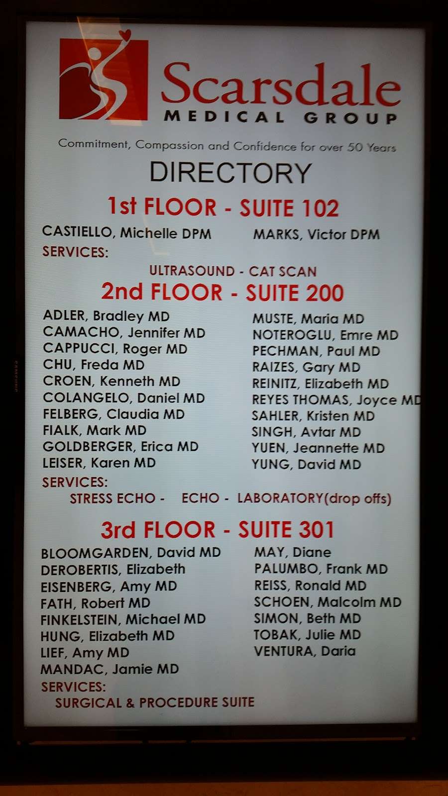 Scarsdale Medical Group LLP | 600 Mamaroneck Ave, Harrison, NY 10528 | Phone: (914) 723-8100