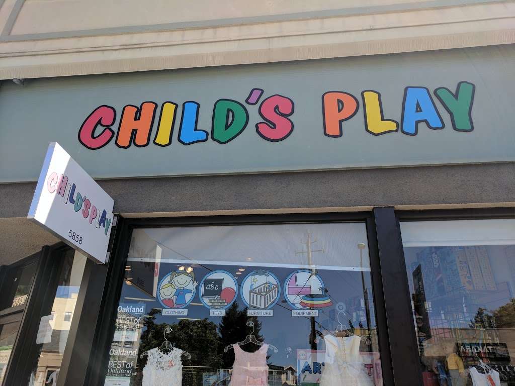 Childs Play | 5858 College Ave, Oakland, CA 94618, USA | Phone: (510) 653-3989