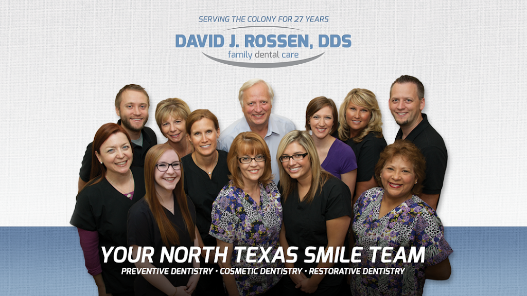 David J. Rossen, DDS | 5204 S Colony Blvd #150, The Colony, TX 75056 | Phone: (469) 656-7265