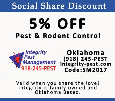 Integrity Pest Management | 4010 S 113th W Ave, Sand Springs, OK 74063 | Phone: (918) 245-7378