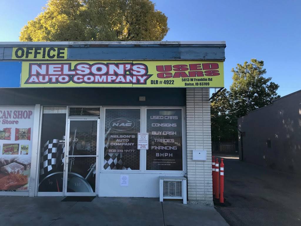 Nelsons Auto Company LLC | 5813 W Franklin Rd, Boise, ID 83709 | Phone: (208) 319-4477