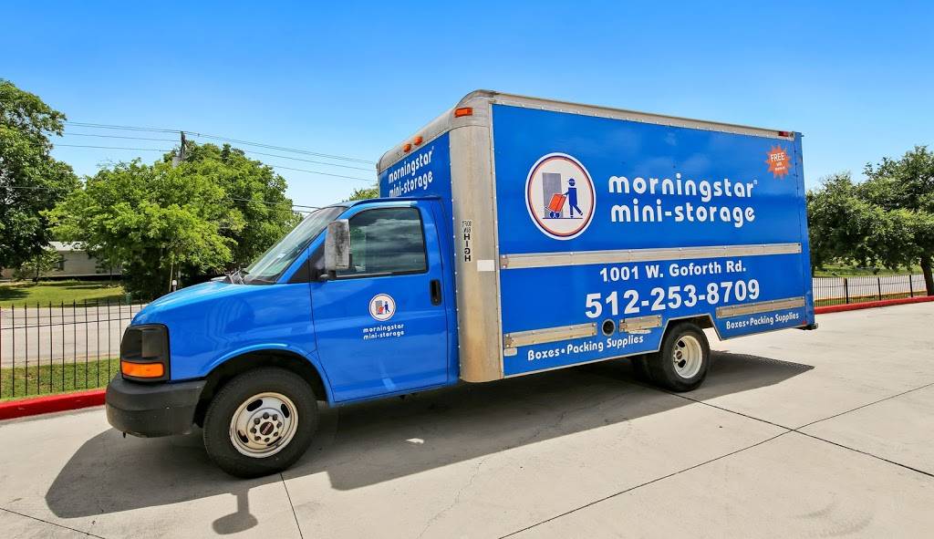 Morningstar Storage | 1001 W Goforth Rd, Buda, TX 78610, USA | Phone: (512) 253-8723