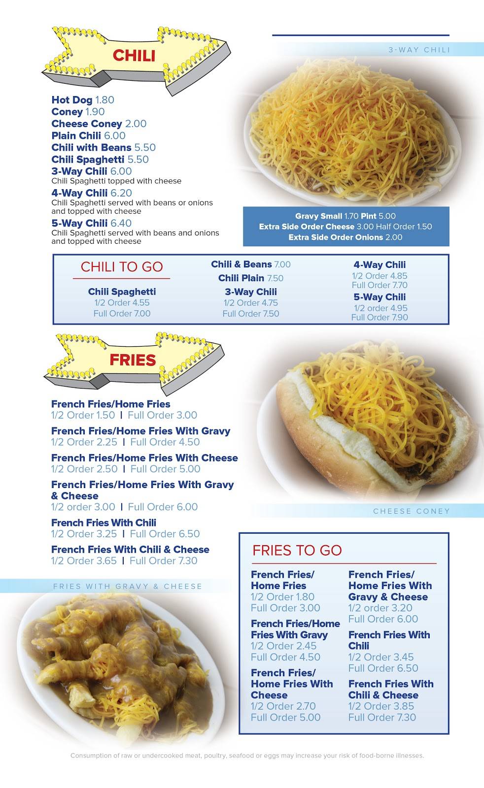 Pleasant Ridge Chili Restaurant | 6032 Montgomery Rd, Cincinnati, OH 45213, USA | Phone: (513) 531-2365