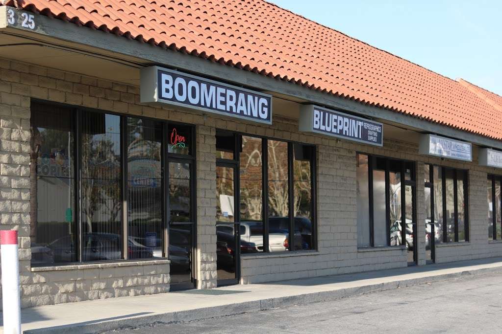 Boomerang Blueprint | 3425 Pomona Blvd # A, Pomona, CA 91768, USA | Phone: (909) 594-2583
