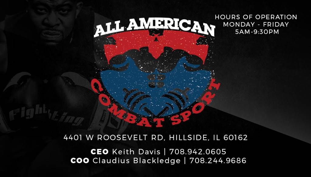All-American Combat Sports | 4401 W, Roosevelt Rd, Hillside, IL 60162, USA | Phone: (708) 632-4346
