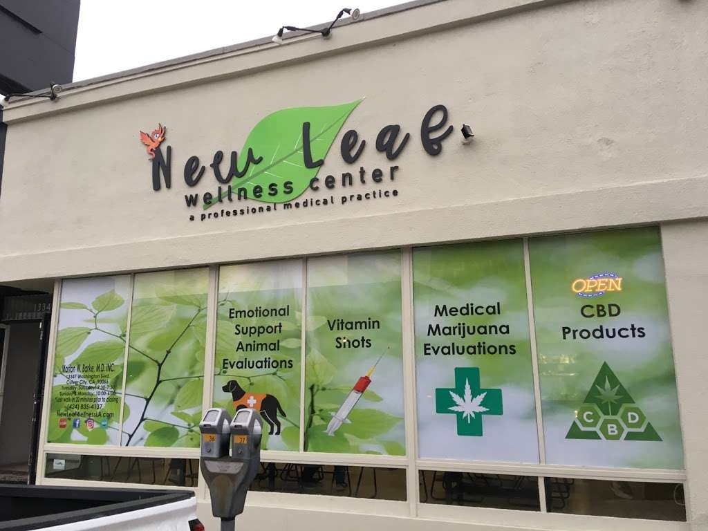 New Leaf Wellness Center | 13347 Washington Blvd, Los Angeles, CA 90066, USA | Phone: (424) 203-0396