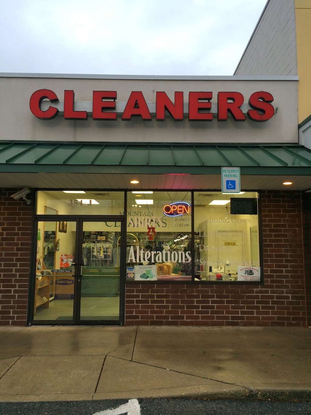 Mountain Dry Cleaners | 354 Mountain Rd Suite J, Pasadena, MD 21122, USA | Phone: (410) 437-2551