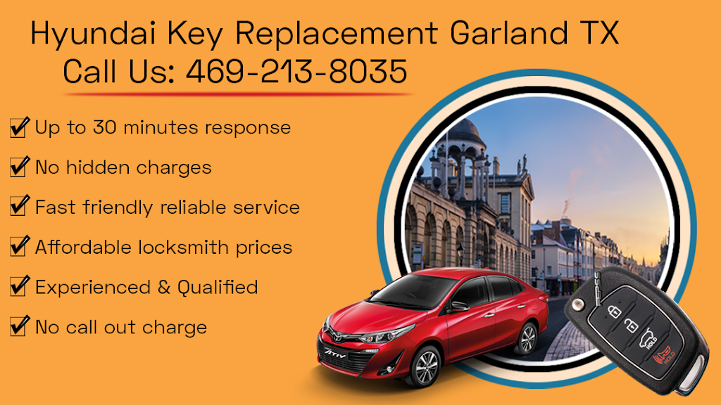 Hyundai Key Replacement Garland TX | 4460 W Walnut St, Garland, TX 75042 | Phone: (469) 213-8035