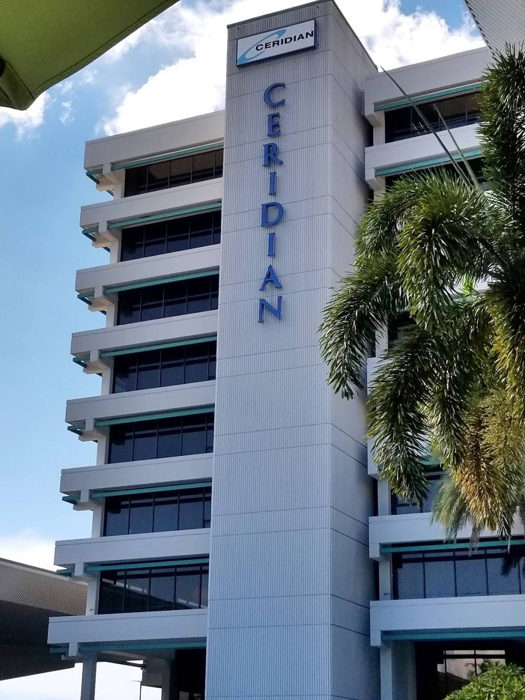 Ceridian HCM, Inc. | 3201 34th St S, St. Petersburg, FL 33711, USA | Phone: (952) 853-8100