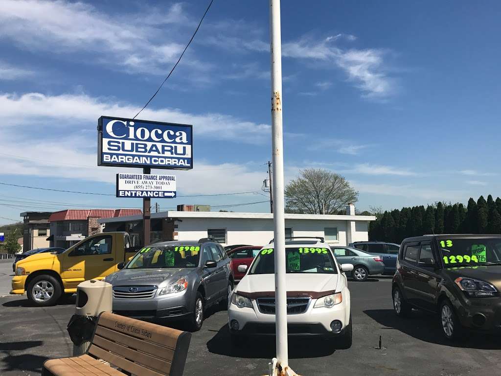 Ciocca Subaru Bargain Corral | 4576 Hamilton Blvd, Allentown, PA 18103, USA | Phone: (610) 398-9300