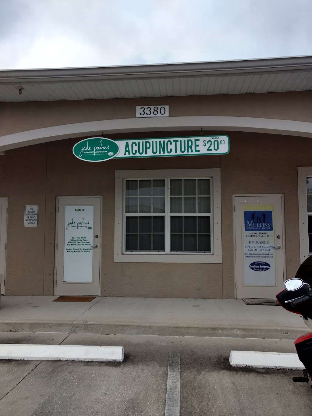 Jade Palms Community Acupuncture | 3380 S Park Ave #2, Titusville, FL 32780 | Phone: (321) 750-8863