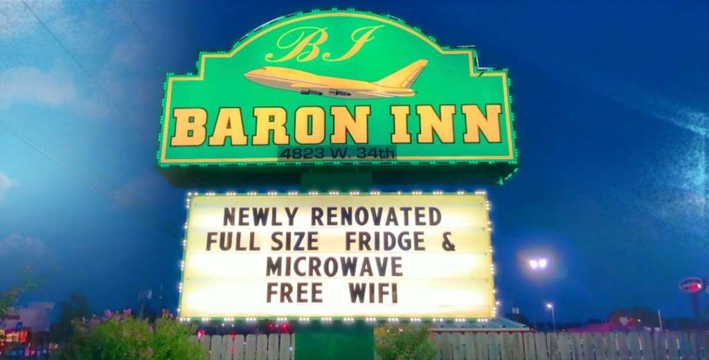 Baron Inn | 6603, 4823 W 34th St, Houston, TX 77092, USA | Phone: (713) 290-9599