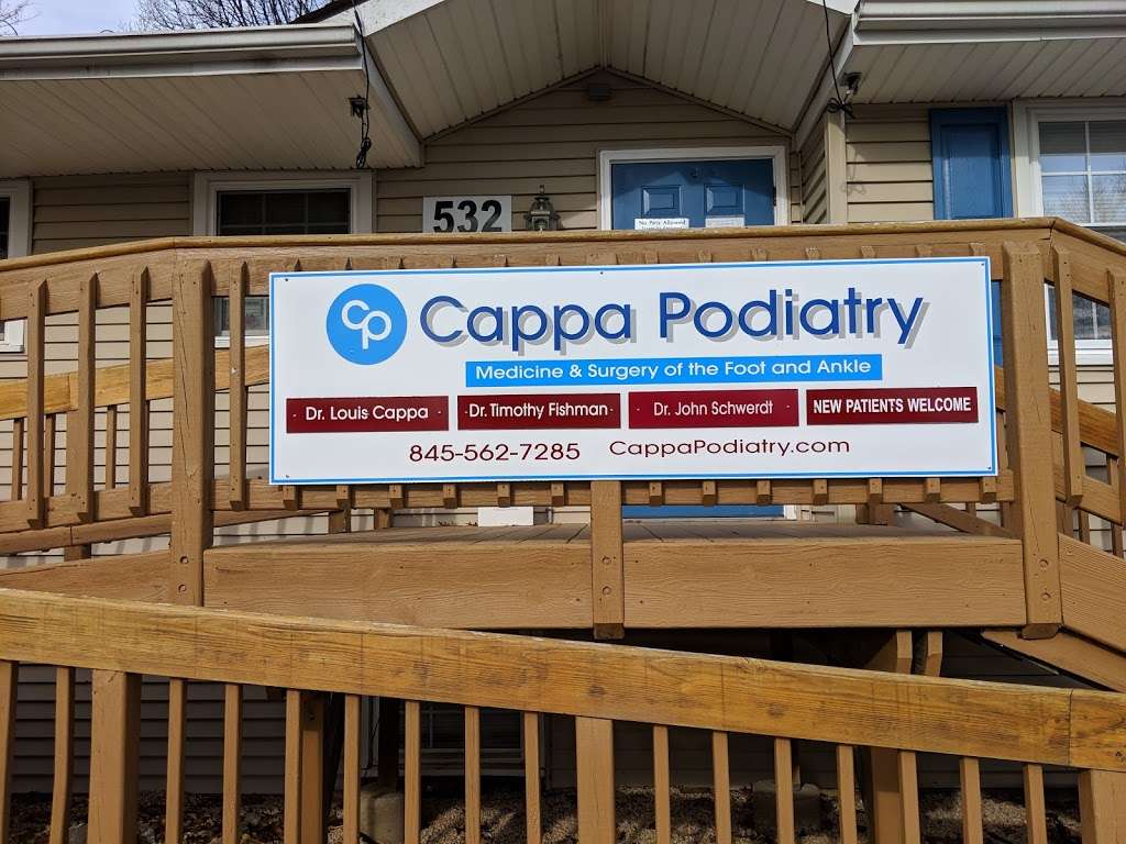 Cappa Podiatry | 532 Blooming Grove Turnpike, New Windsor, NY 12553, USA | Phone: (845) 562-7285