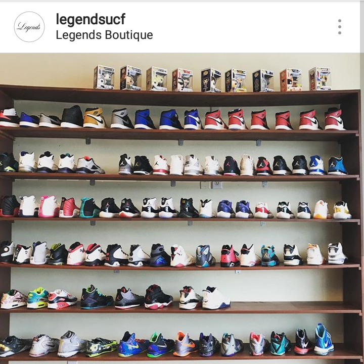 legends shoe store