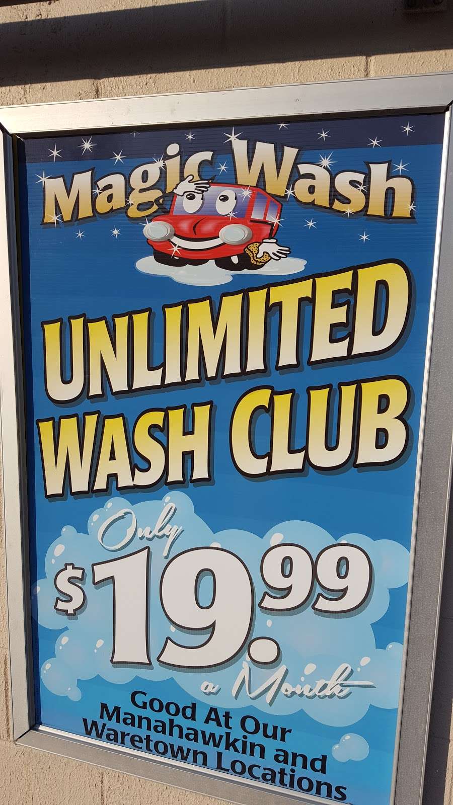Manahawkin Magic Wash | 578 Mill Creek Rd, Manahawkin, NJ 08050, USA | Phone: (609) 597-7837