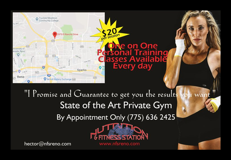 Nutrition and Fitness Station | 2975 El Rancho Dr, Reno, NV 89512, USA | Phone: (775) 636-2425