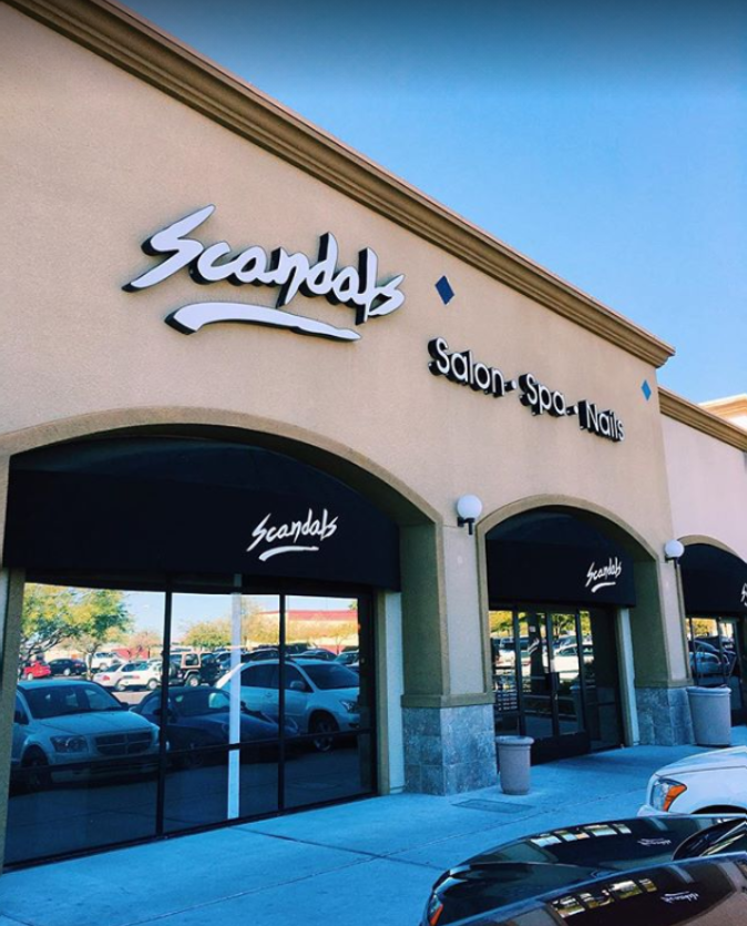 Scandals Salon and Day Spa | 4235 S Fort Apache Rd #100, Las Vegas, NV 89147, USA | Phone: (702) 367-3930