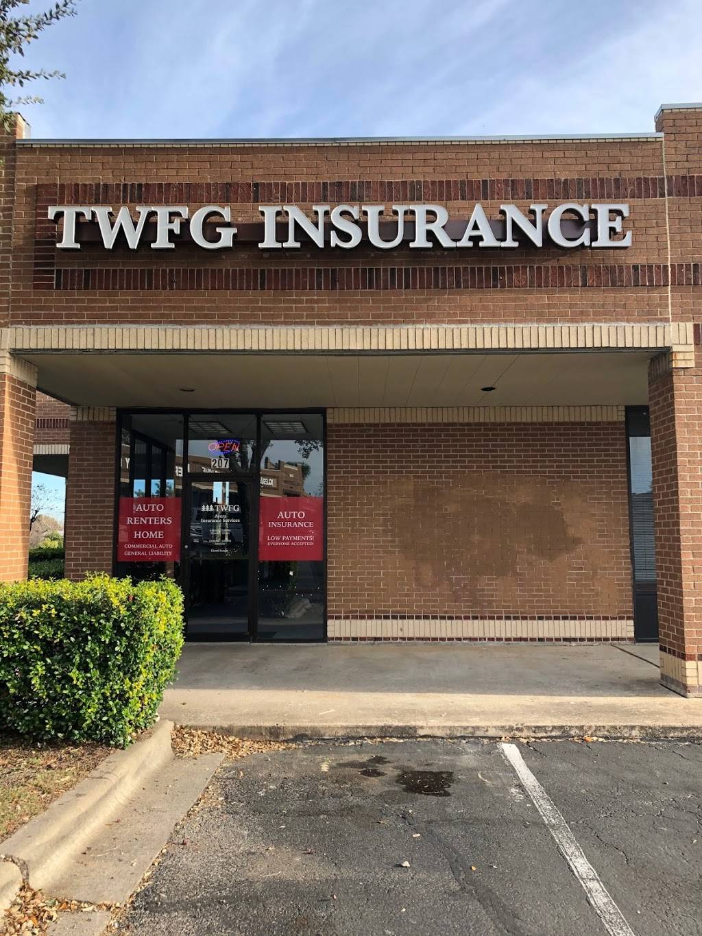 TWFG Ayers Insurance Services | 1006 E Yager Ln #207, Austin, TX 78753, USA | Phone: (512) 520-9002