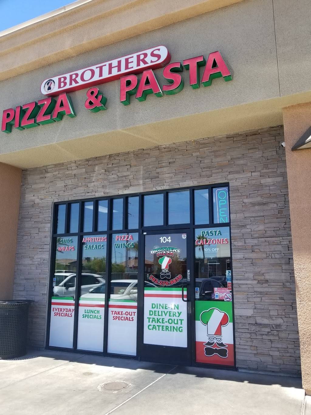 Brothers Pizza | 7575 S Rainbow Blvd Suite 104, Las Vegas, NV 89139, USA | Phone: (702) 270-8850