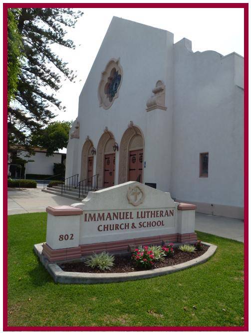 Immanuel Lutheran Church of Orange | 802 E Chapman Ave, Orange, CA 92866, USA | Phone: (714) 538-2373