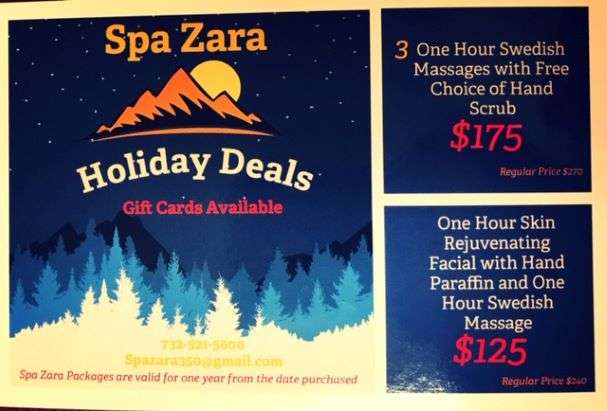 Spa Zara | 557 Englishtown Rd, Monroe Township, NJ 08831, USA | Phone: (732) 521-5600