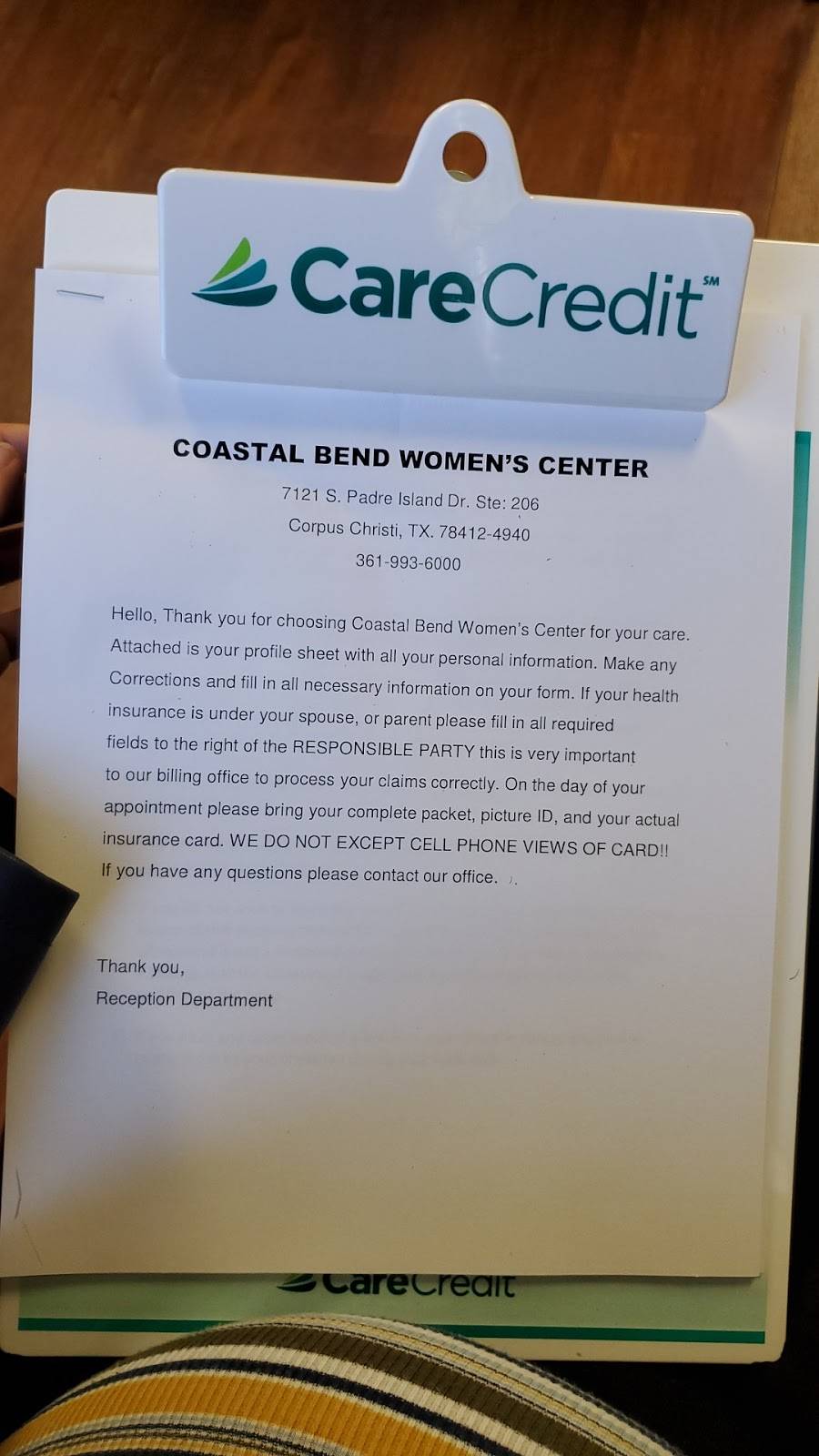 coastal bend womens center doctors