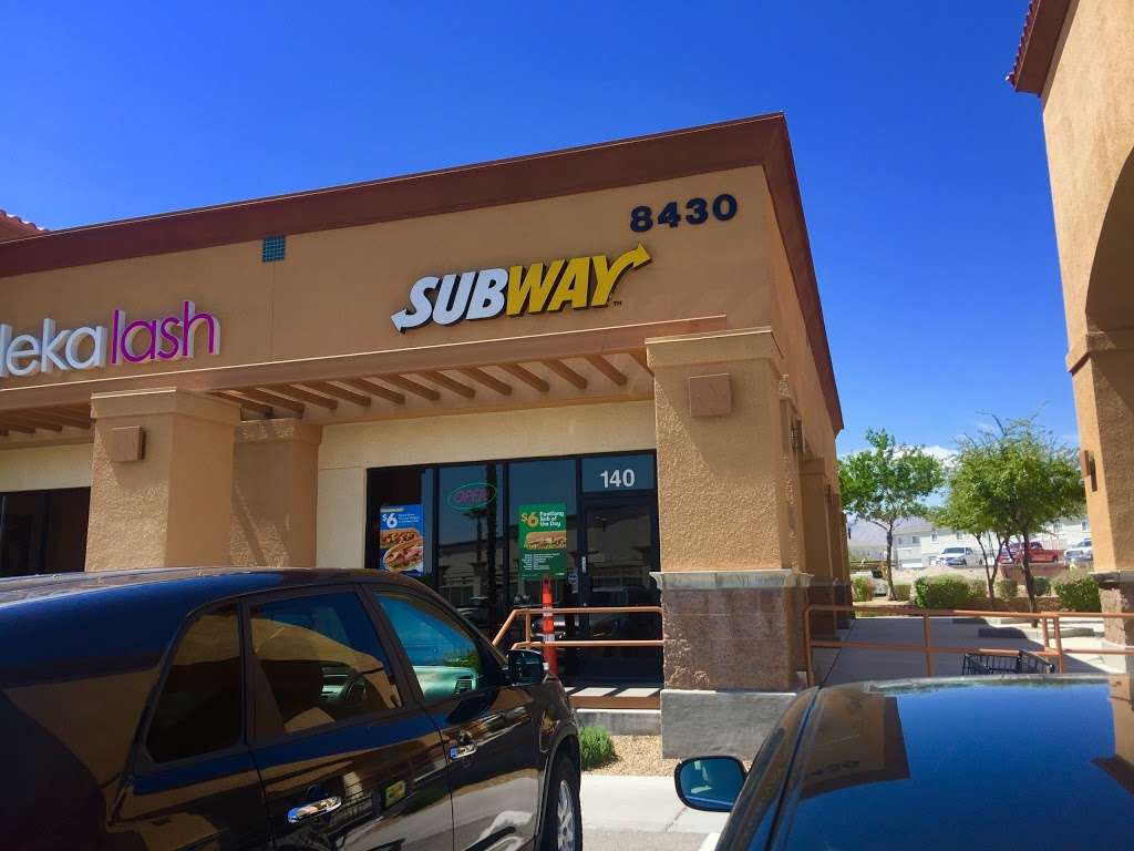 Subway Restaurants | 8430 W Farm Rd Suite 140, Las Vegas, NV 89131 | Phone: (702) 880-7827