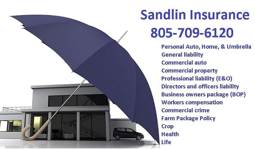 Sandlin Insurance | 32 Calle Cataluna, Camarillo, CA 93012, USA | Phone: (805) 709-6120
