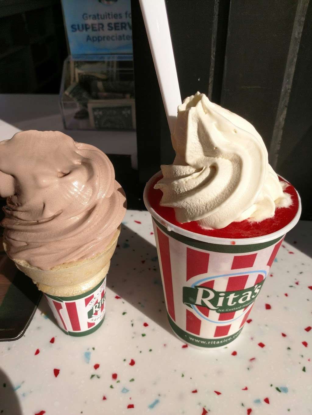 Ritas Italian Ice & Frozen Custard | 1350 N Charlotte St, Pottstown, PA 19464, USA | Phone: (610) 970-5152