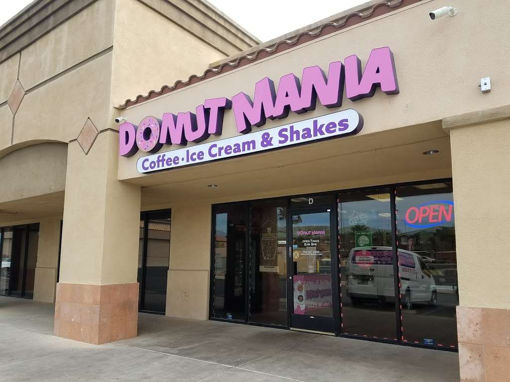 Donut Mania | 4460 S Durango Dr D, Las Vegas, NV 89147, USA | Phone: (702) 227-6264