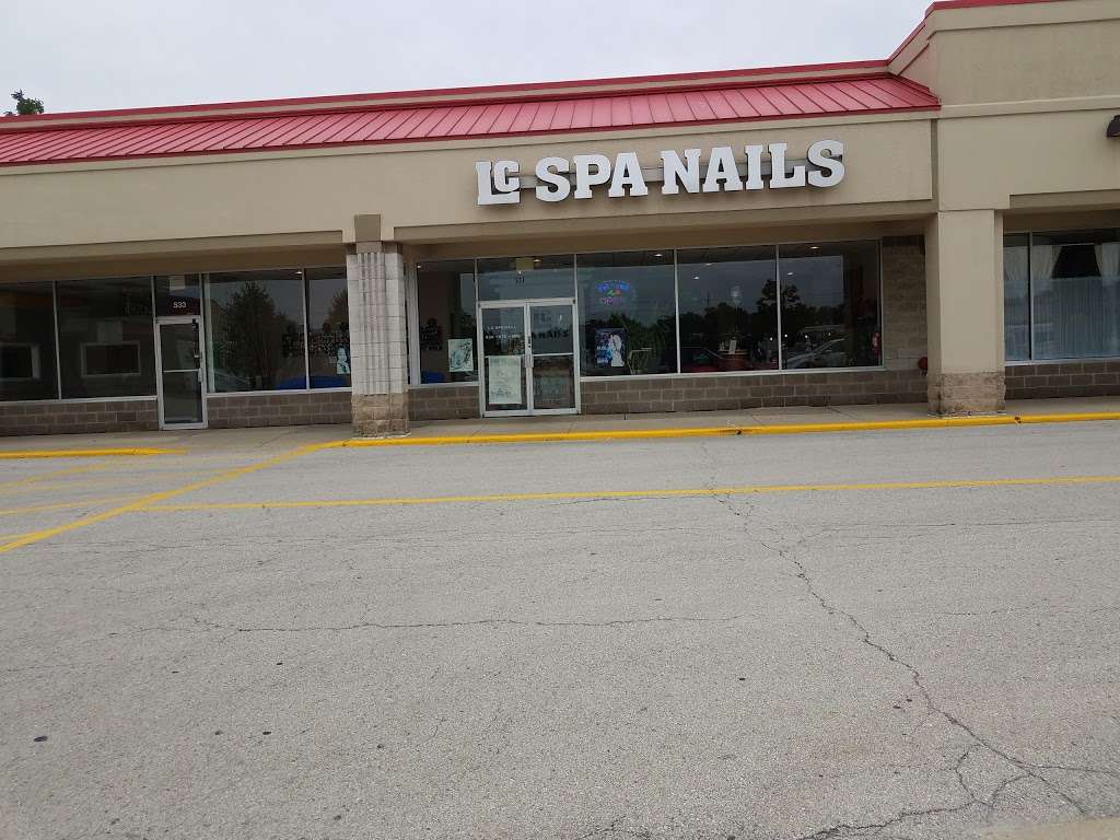 L C Spa & Nail | 531 E Roosevelt Rd, Lombard, IL 60148, USA | Phone: (630) 678-0818