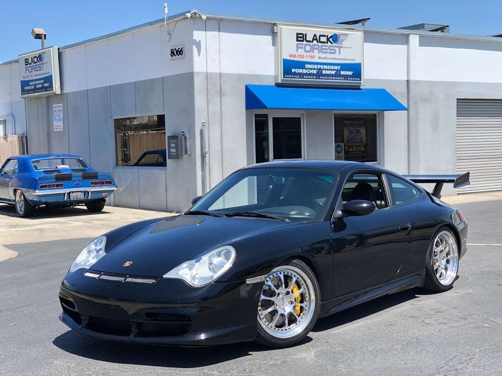 Black Forest Automotive | 8066 Engineer Rd, San Diego, CA 92111, USA | Phone: (858) 292-1192