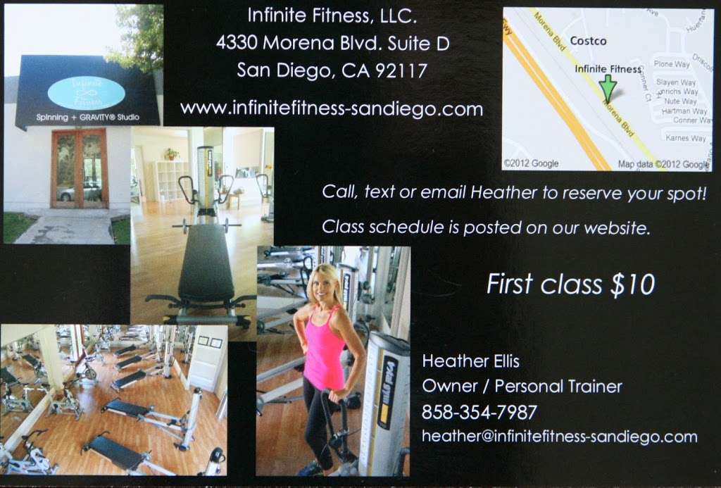 Infinite Fitness | 4330 Morena Blvd, San Diego, CA 92117, USA | Phone: (858) 354-7987