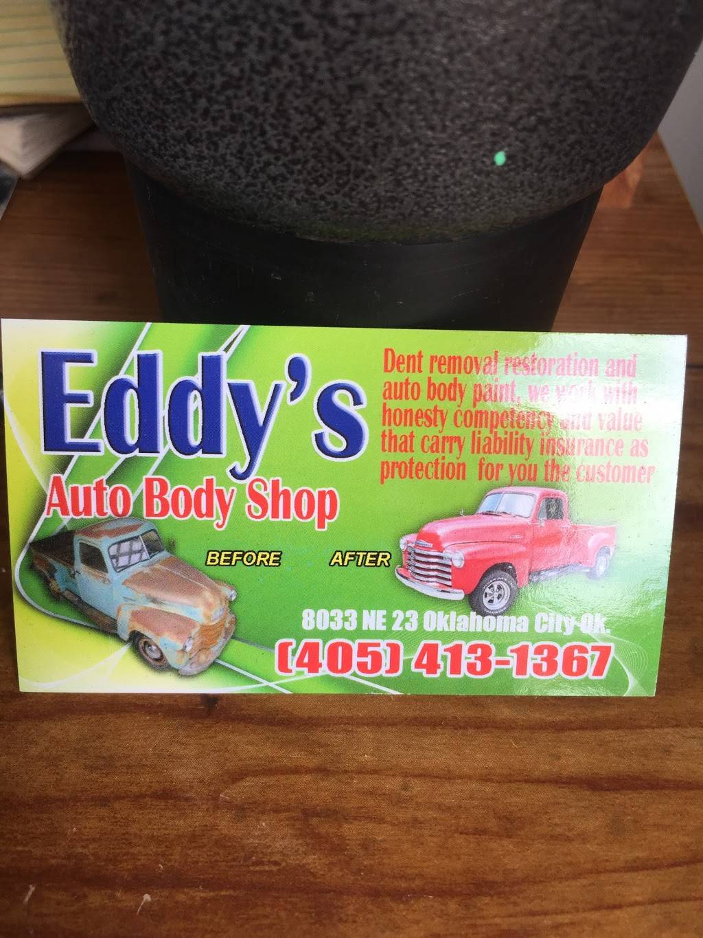 Eddys Auto Body Shop | 8033 NE 23rd St, Oklahoma City, OK 73141, USA | Phone: (405) 413-1367