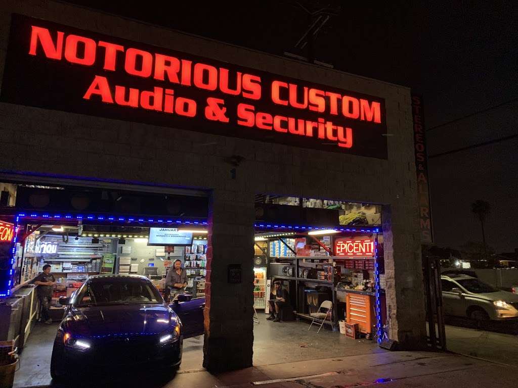 Notorious Custom Audio & Security | 11530 Glenoaks Blvd, Pacoima, CA 91331, USA | Phone: (818) 890-5030