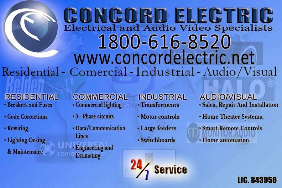 CONCORD ELECTRIC | 8907 Tilmont Ave, Pico Rivera, CA 90660, USA | Phone: (323) 695-4977