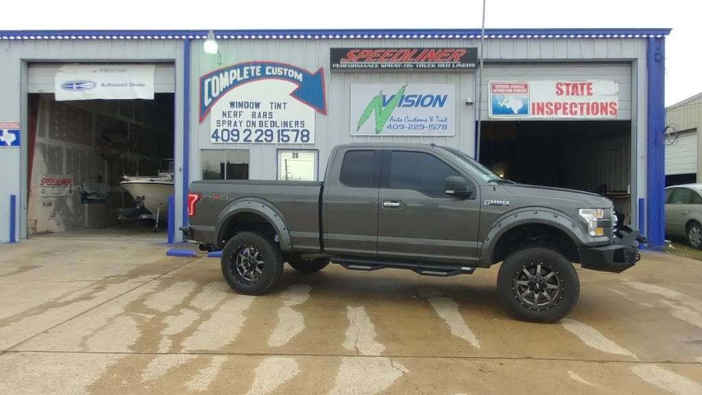 Nvision Automotive Customs & Tint | #26 Hwy 146 North, Texas City, TX 77590, USA | Phone: (409) 229-1578