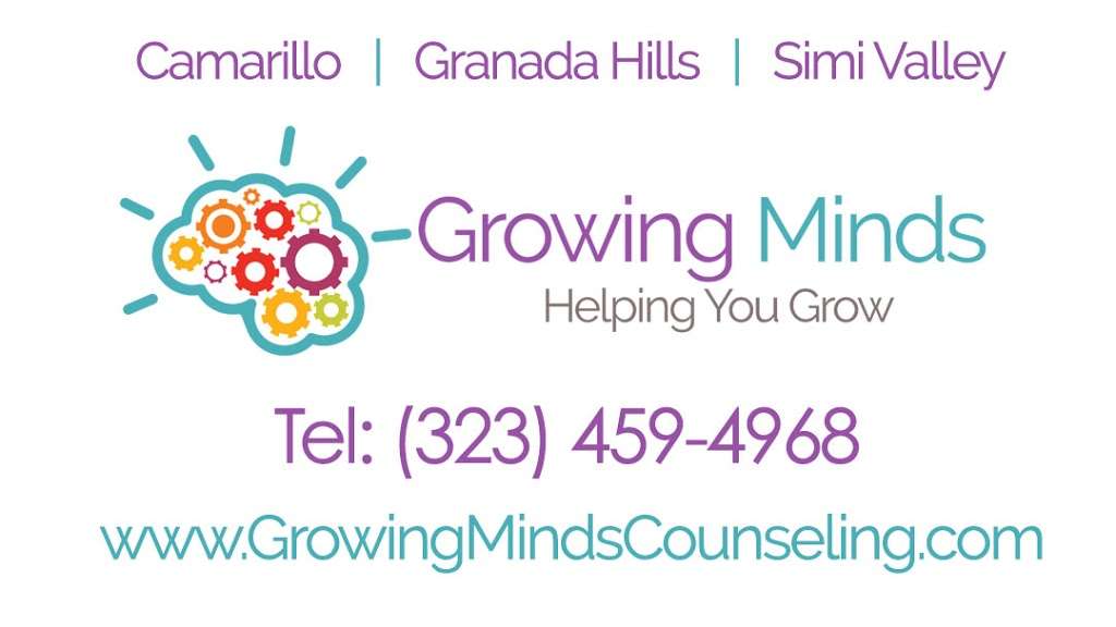 Growing Minds Counseling: Camarillo | 601 E Daily Dr Suite 210, Camarillo, CA 93010, USA | Phone: (323) 459-4968