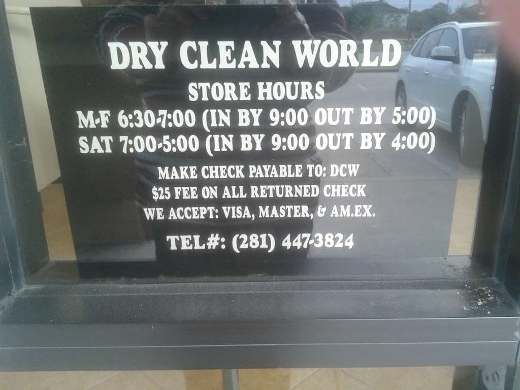 Dry Clean World | 12120 FM 1960, Houston, TX 77065, USA | Phone: (281) 477-3824