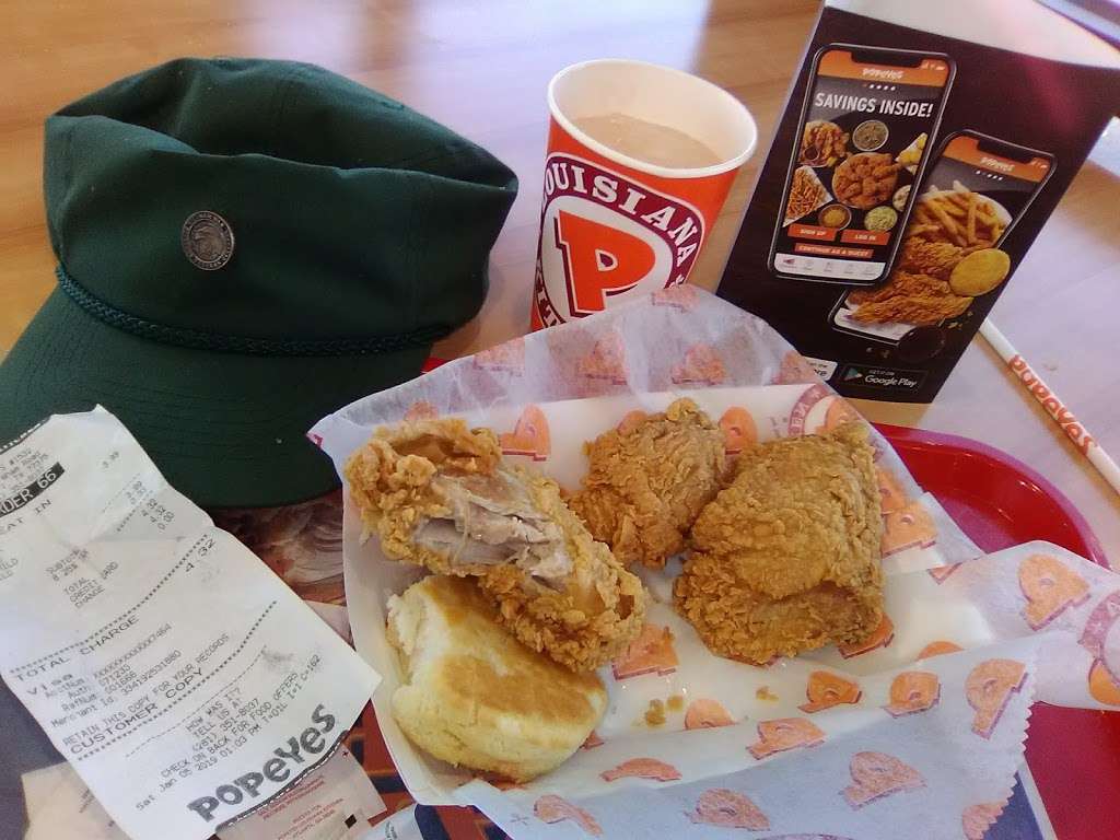 Popeyes Louisiana Kitchen | 1414 Graham Dr, Tomball, TX 77375, USA | Phone: (281) 351-8037