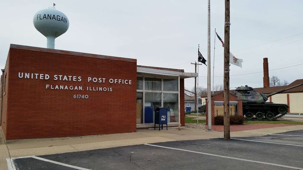 United States Postal Service | 203 S Main St, Flanagan, IL 61740 | Phone: (800) 275-8777