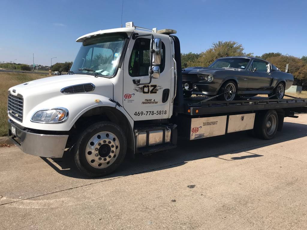 OZ TOWING & TRANSPORATION | 1925 Knob Hill Dr, Plano, TX 75023, USA | Phone: (469) 778-5818