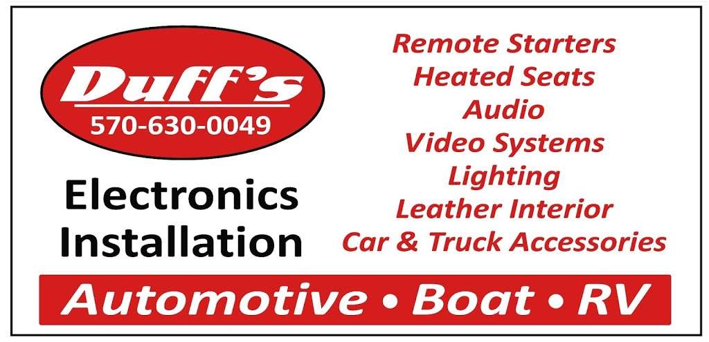 Duffs Automotive Electronics | 1524 Hamlin Hwy, Lake Ariel, PA 18436 | Phone: (570) 630-0049