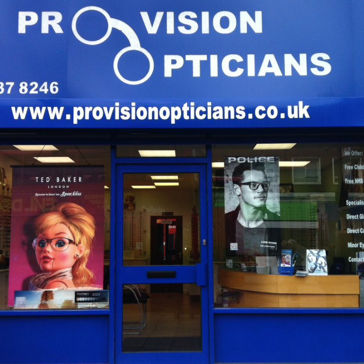 Provision Opticians | 204 Southwark Park Rd, London SE16 3RW, UK | Phone: 020 7237 8246