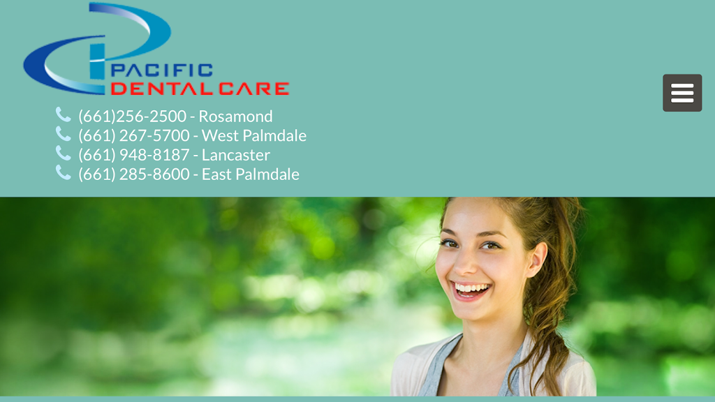 Pacific Dental Care | 37262 47th St E #101, Palmdale, CA 93552, USA | Phone: (661) 285-8600