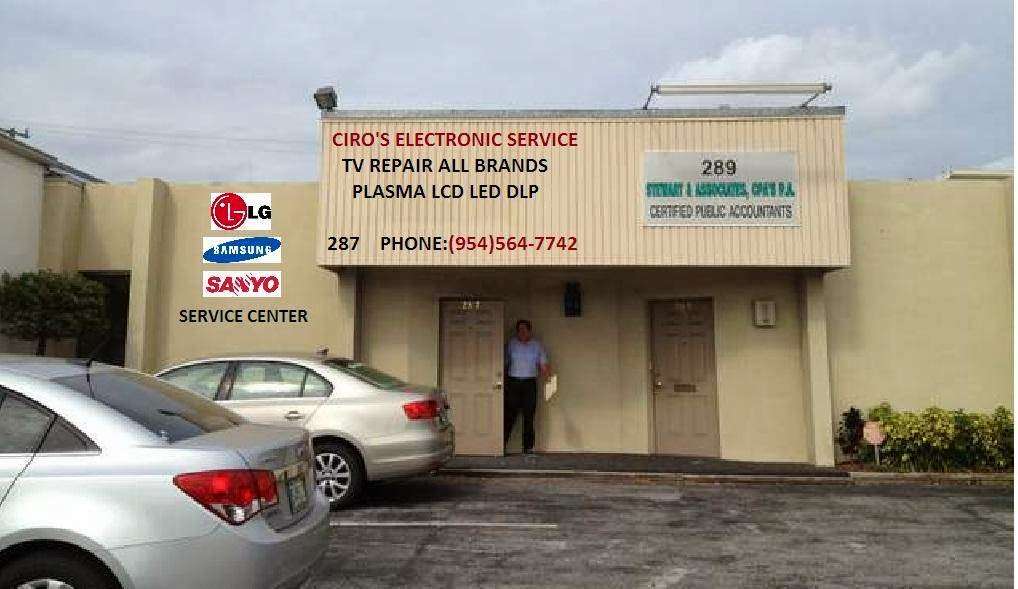 Ciros Electronic Service | 287 E Oakland Park Blvd, Fort Lauderdale, FL 33334, USA | Phone: (954) 564-7742