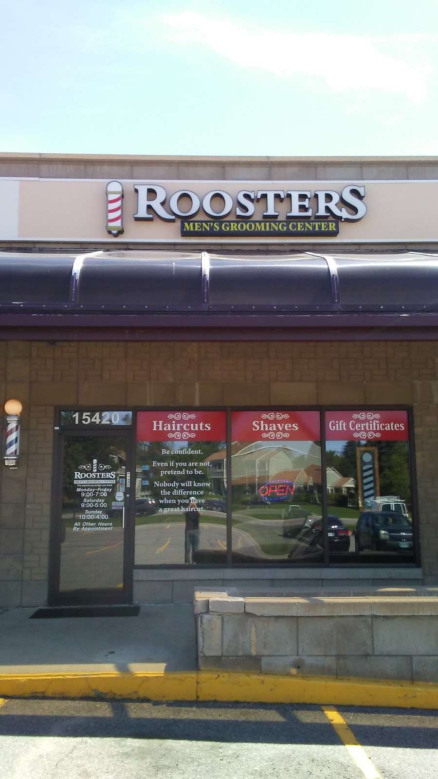 Roosters Mens Grooming Center | SHENANDOAH SHOPPING CENTER, 15420 E Smoky Hill Rd, Aurora, CO 80015 | Phone: (303) 993-8197