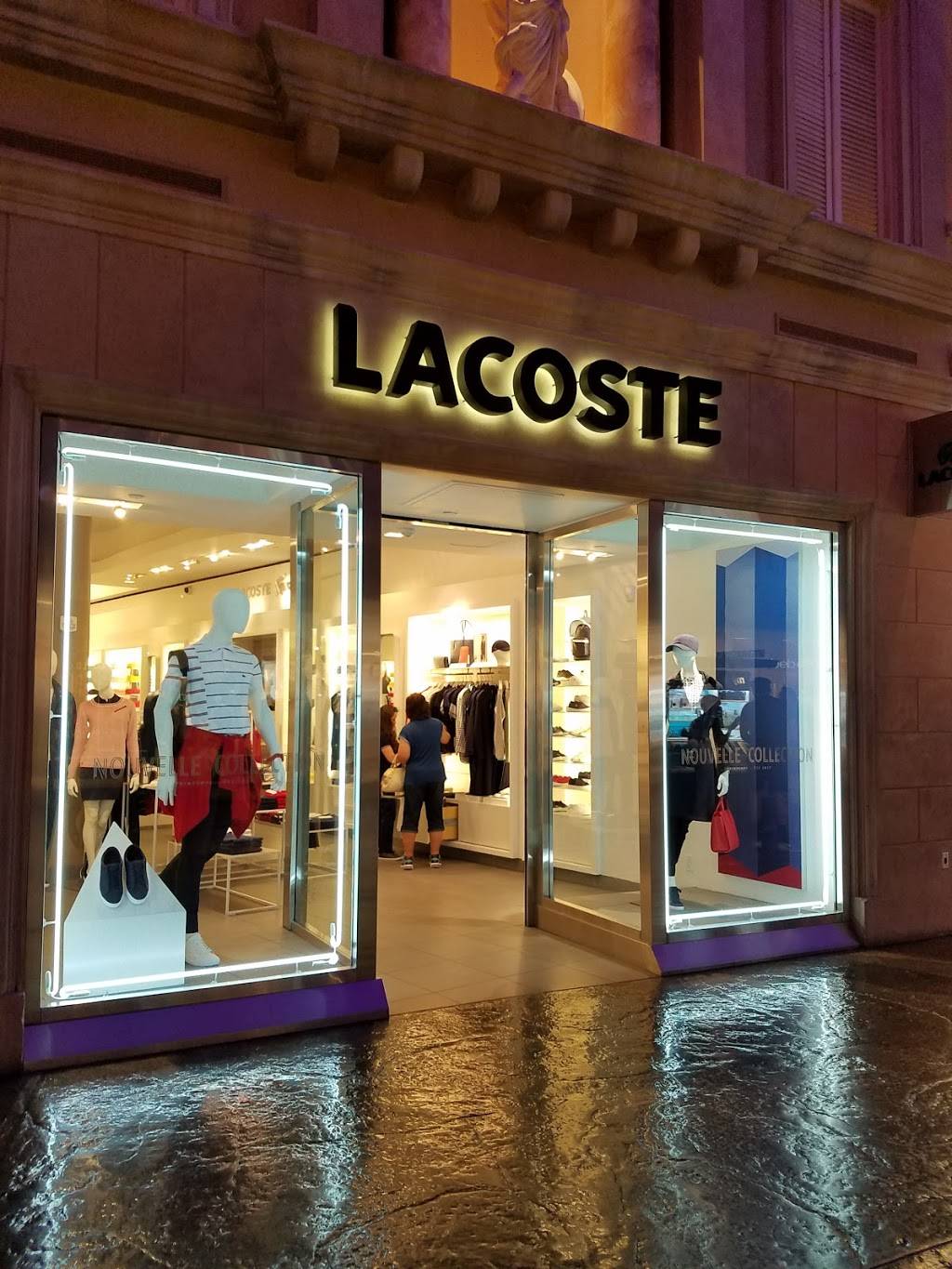 Lacoste Las Vegas | 3500 S Las Vegas Blvd, Las Vegas, NV 89109, USA | Phone: (702) 791-7616