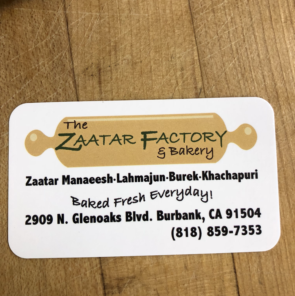 Zaatar Factory And Bakery | 2909 N Glenoaks Blvd, Burbank, CA 91504, USA | Phone: (818) 859-7353